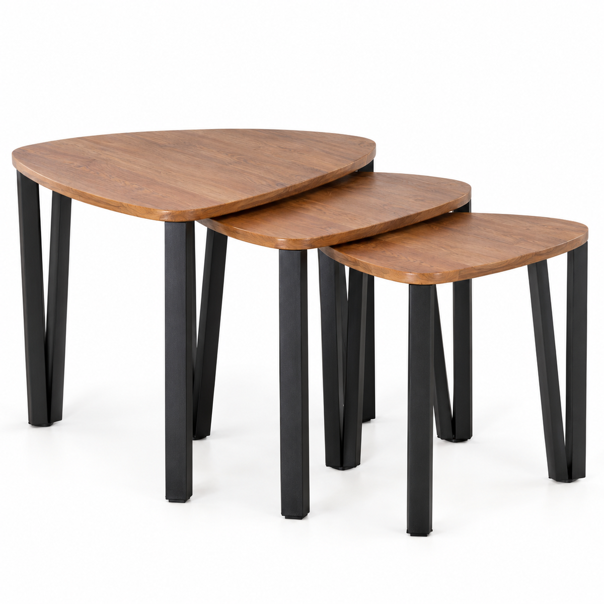 Tables basses hexagonales