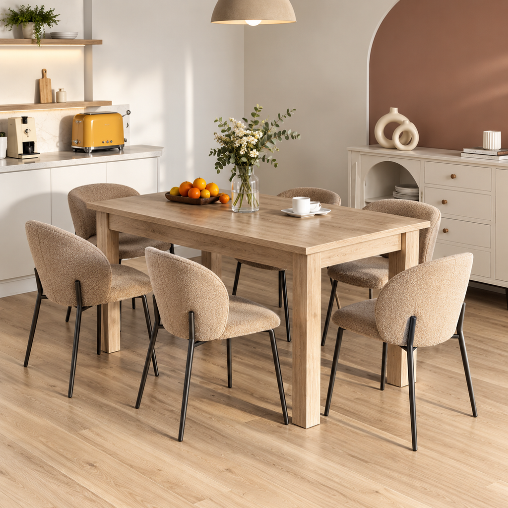 Table à manger en bois